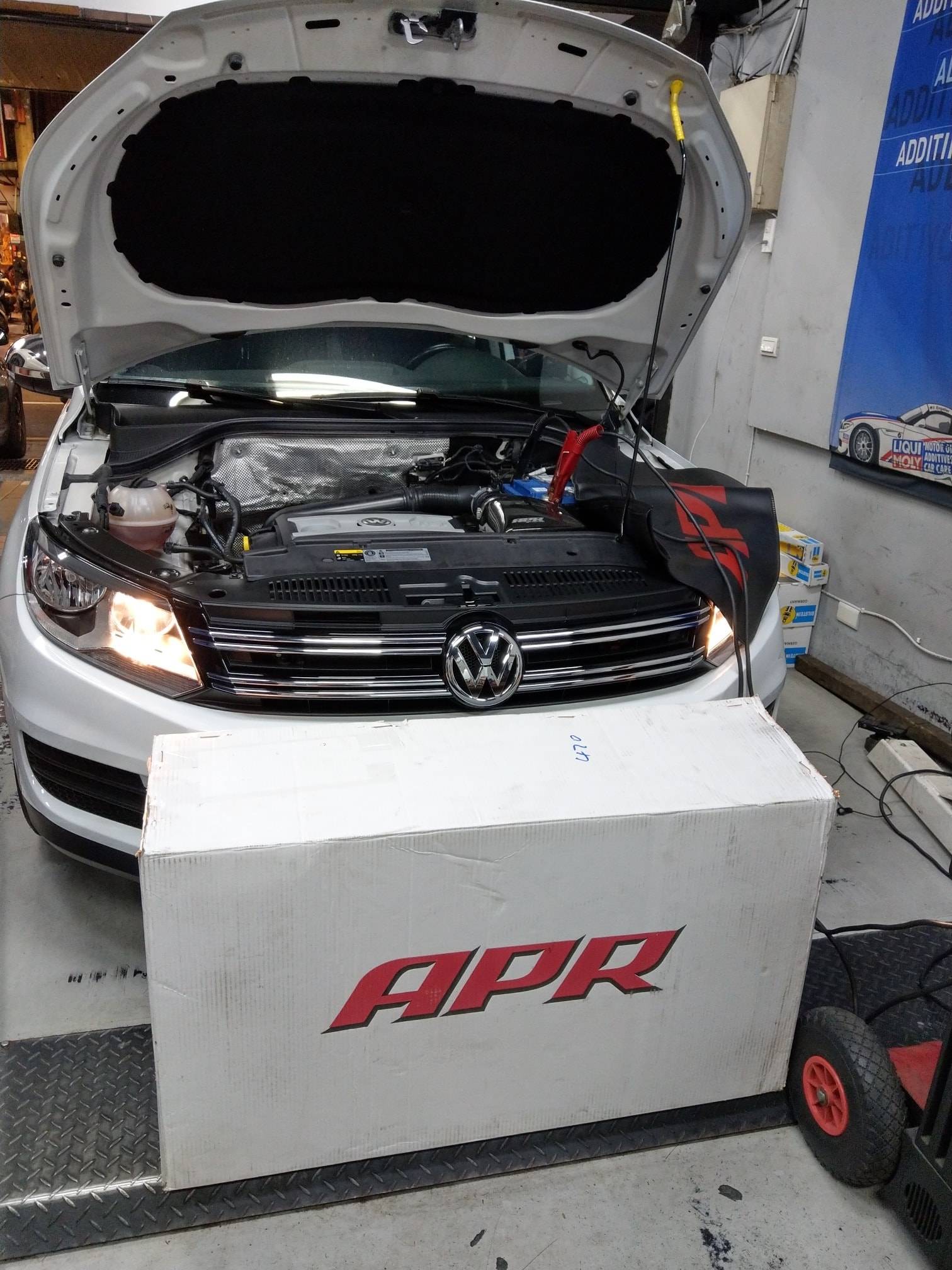 【全德汽車】福斯/VW TIGUAN 2.0 TSI/APR Intercooler#APR中冷器系統#降低了增壓空氣溫度#VAG改裝推薦#增加馬力和扭矩#新北市板橋區VW推薦保修維修專業廠