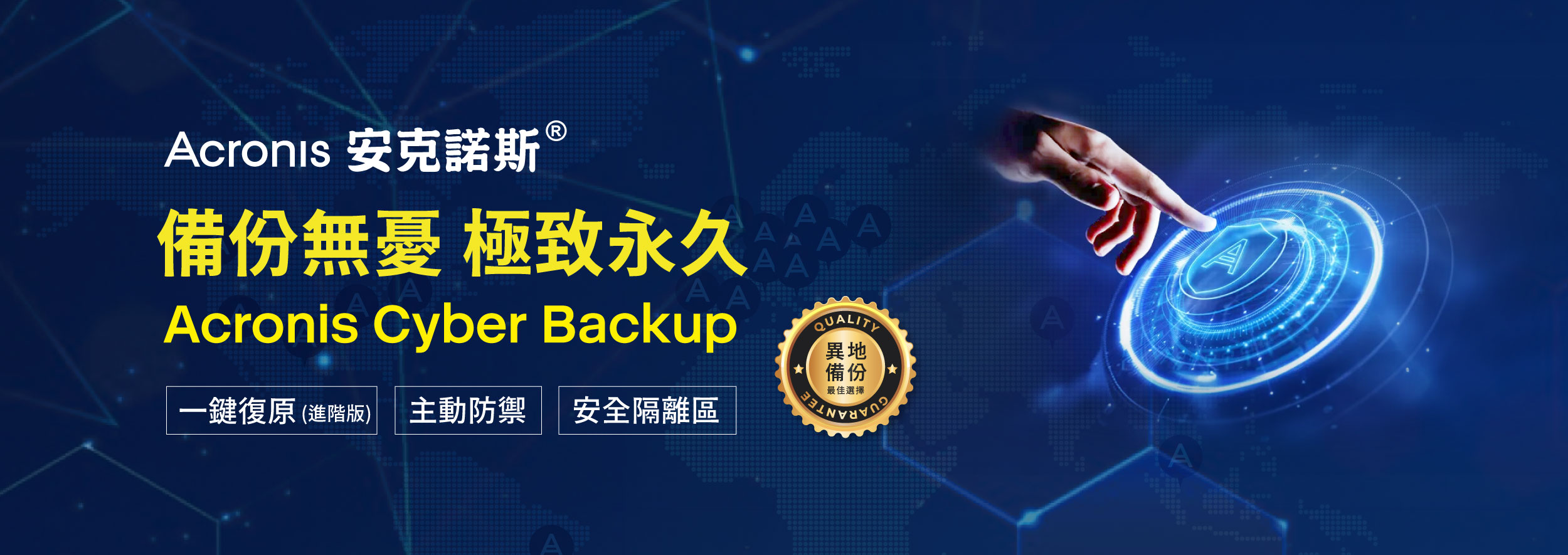Acronis ACB 永久授權活動