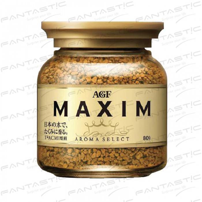 日本 AGF MAXIM 香醇箴言咖啡80g-金罐