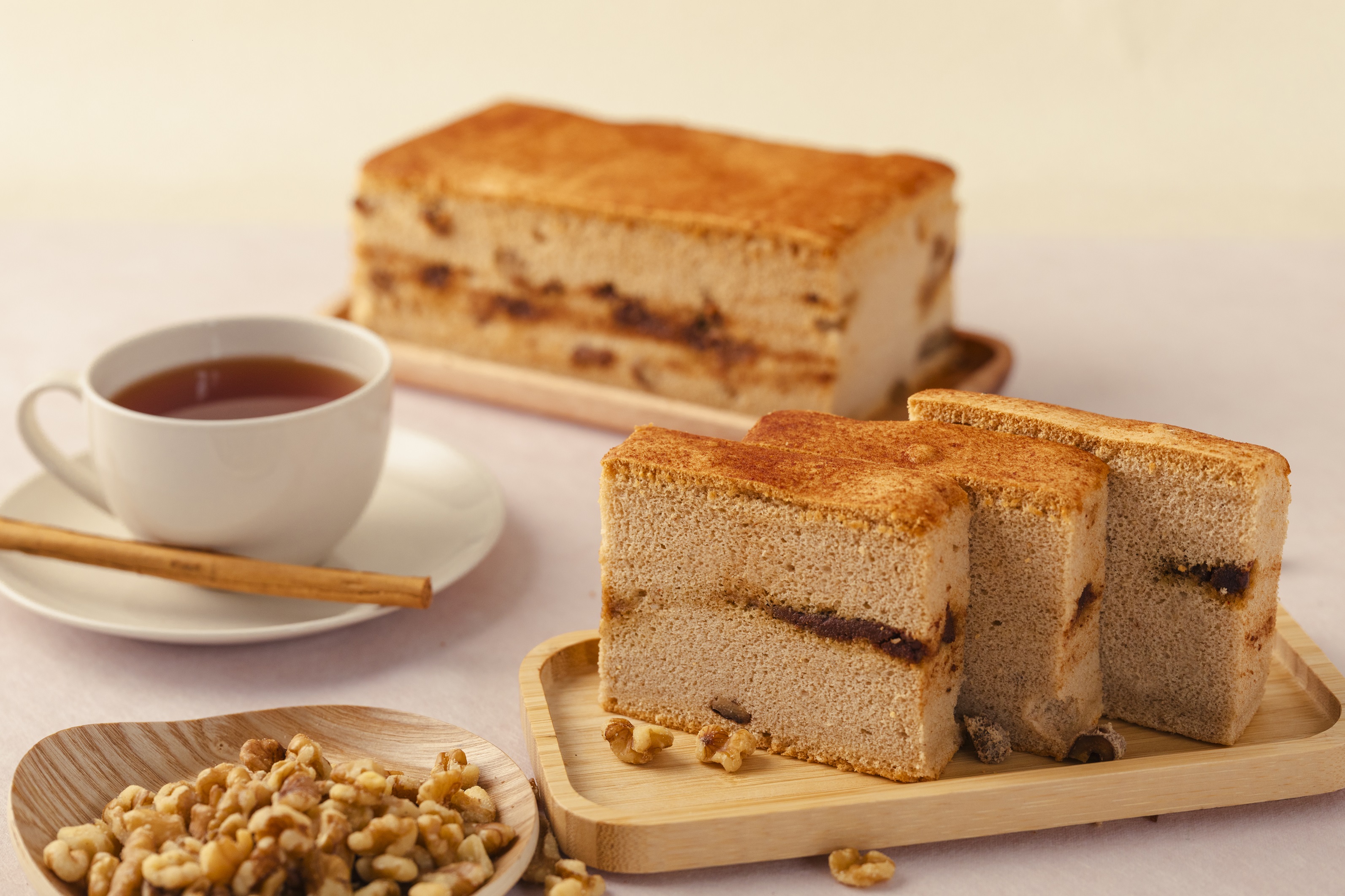 大吉先生,豆漿蛋糕,肉桂核桃,肉桂豆漿蛋糕,大安區甜點,古早味蛋糕,台灣黃豆,高雄10號黃豆,非基改黃豆