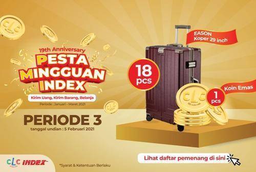 Index Indonesia Delivery Express Daftar Pemenang Undian Emas Pmi Periode 2