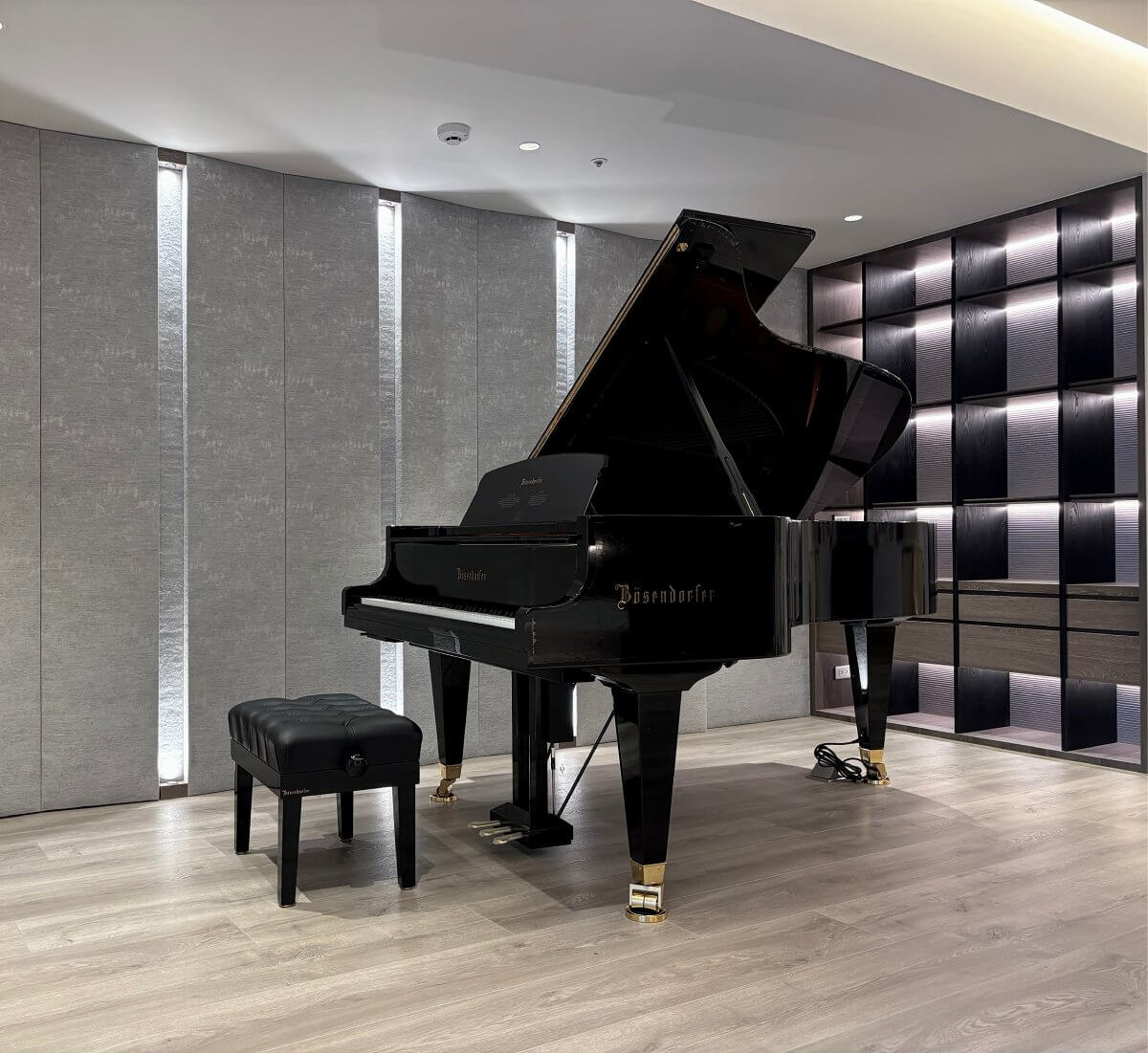 室內設計空間鋼琴配置 Bösendorfer