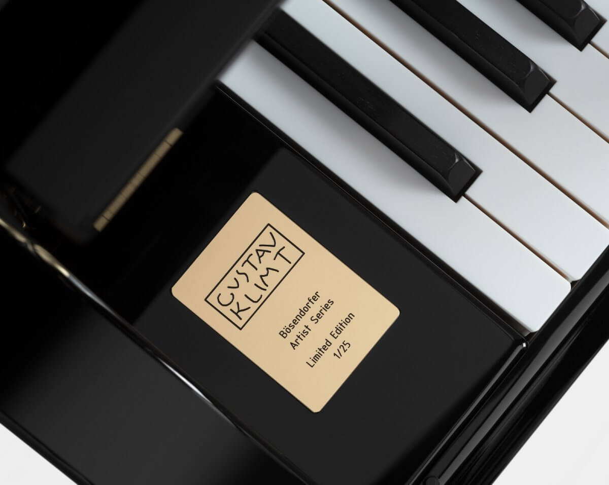 Bösendorfer Artist Series Gustav Klimt Limited Edition 限量銘牌