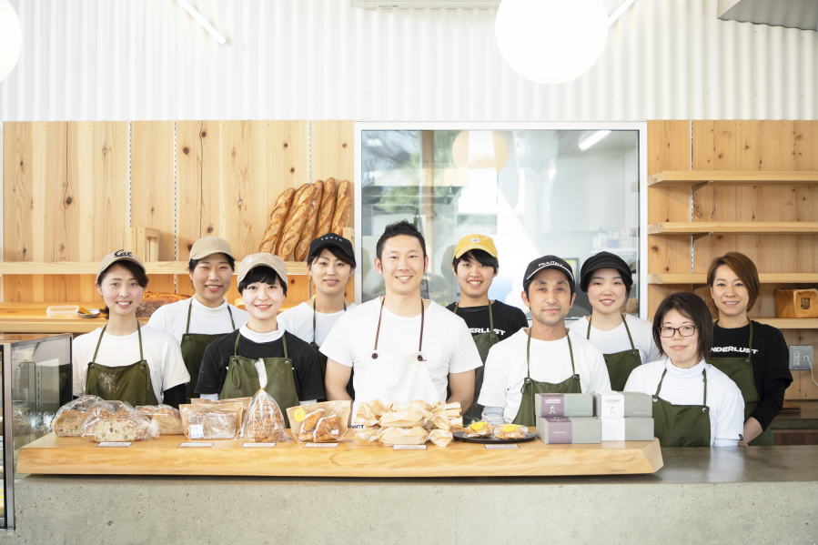 大村田Den與日本群馬WANDERLUST麵包店