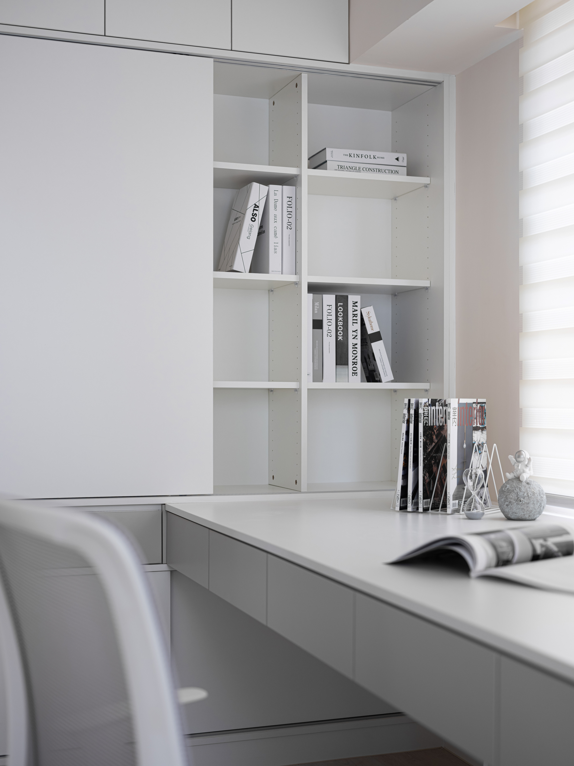 三重｜白系清新｜15.5 坪_書房細節2