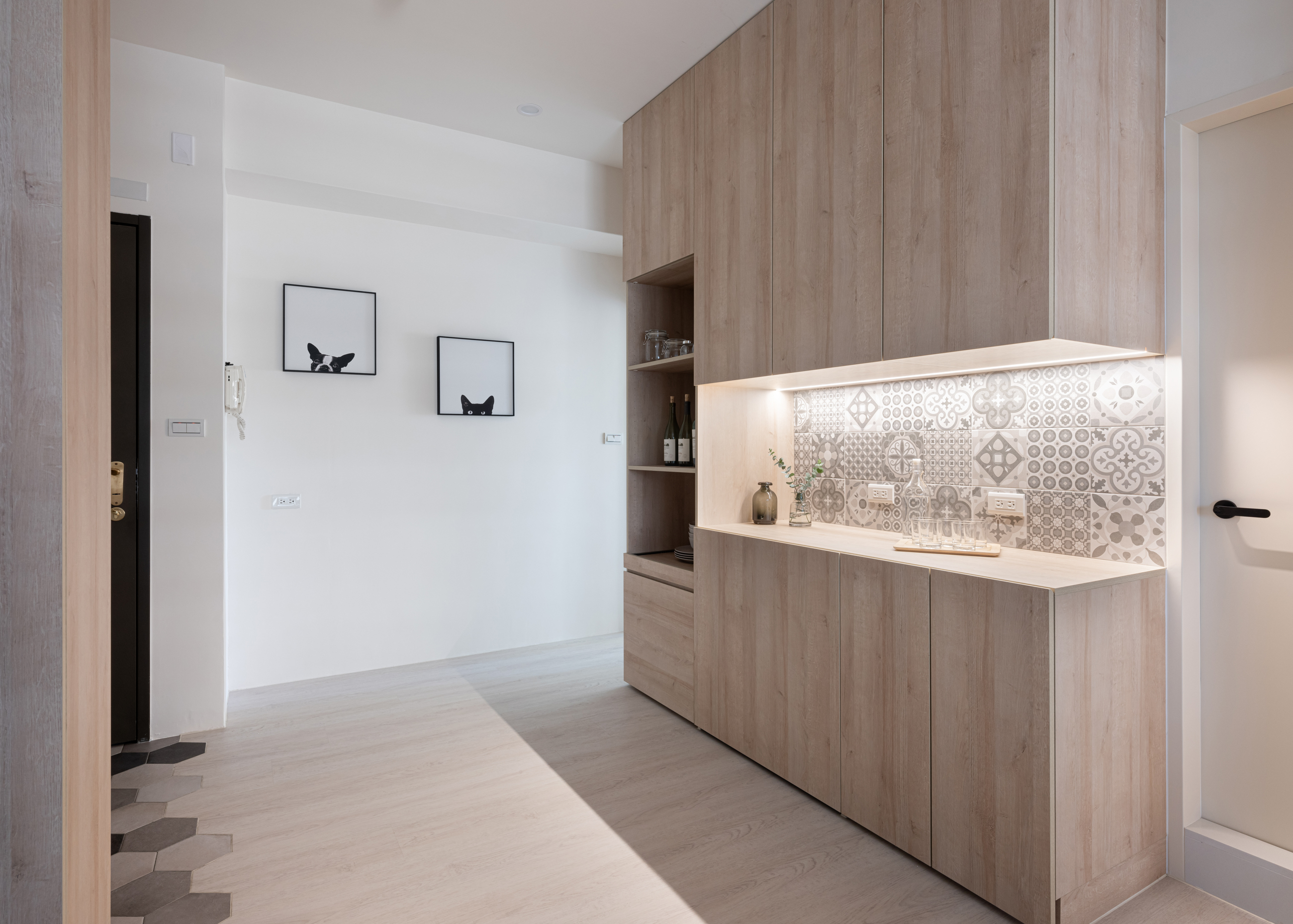 中和｜北歐日常｜21 坪_餐廳書房1