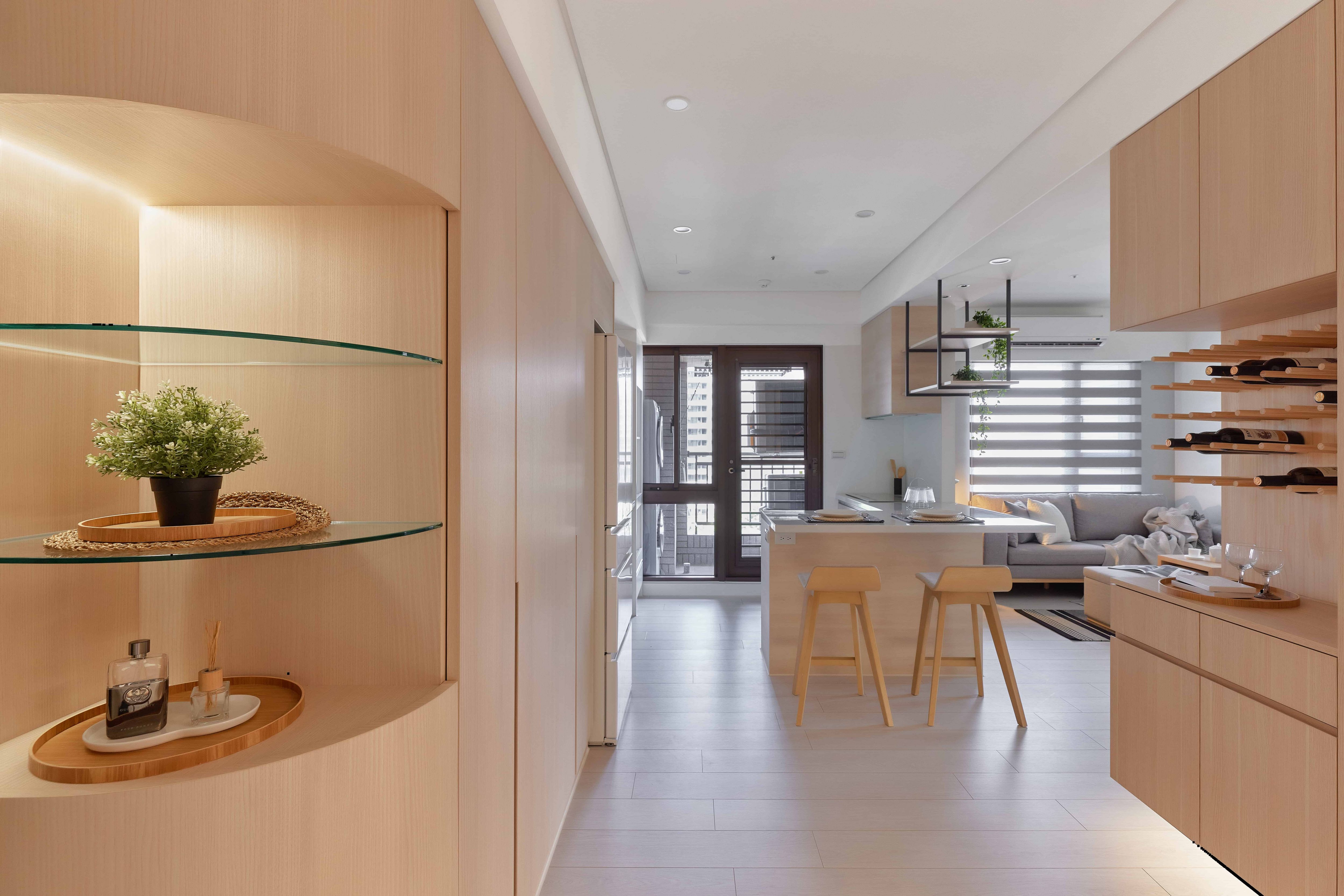 板橋|弧光寓所_公領域_3