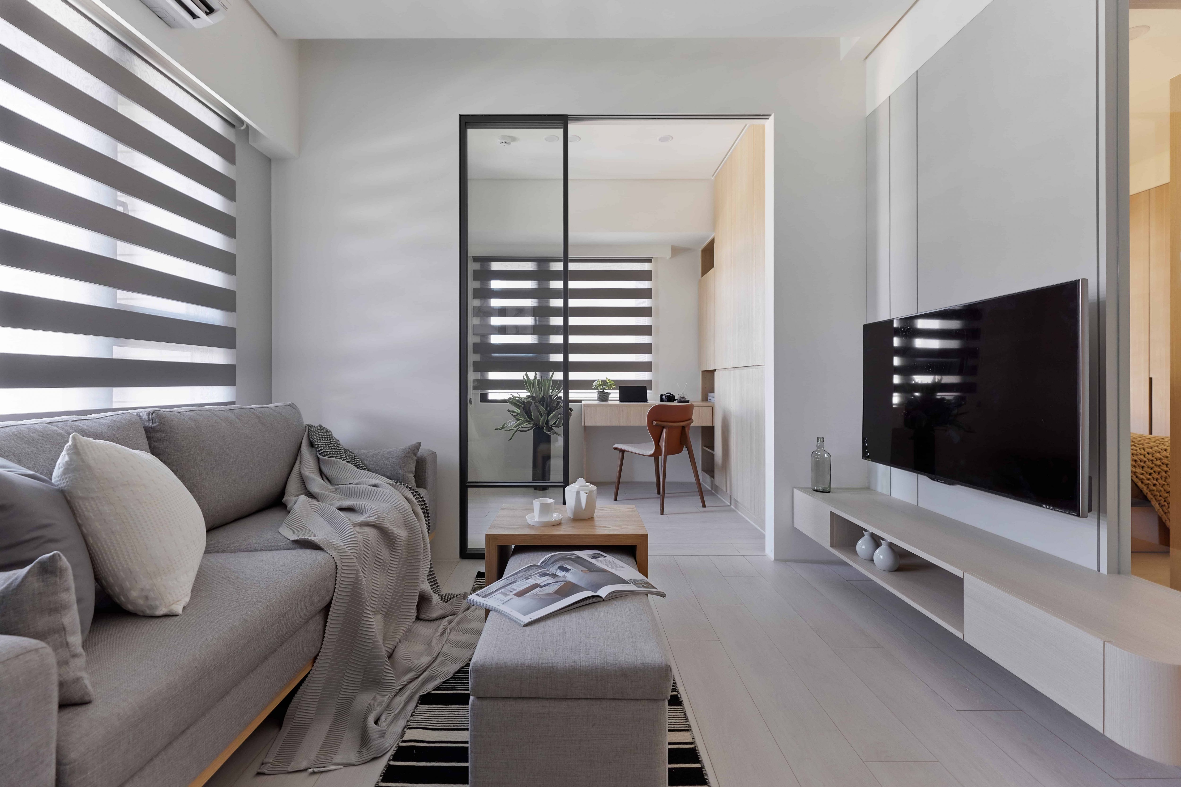 板橋|弧光寓所_弧形細節_3