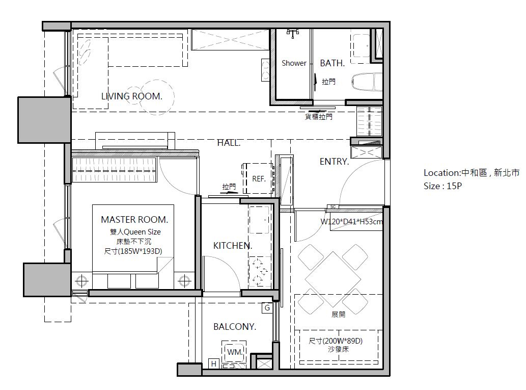 中和石墨光域_平面配置