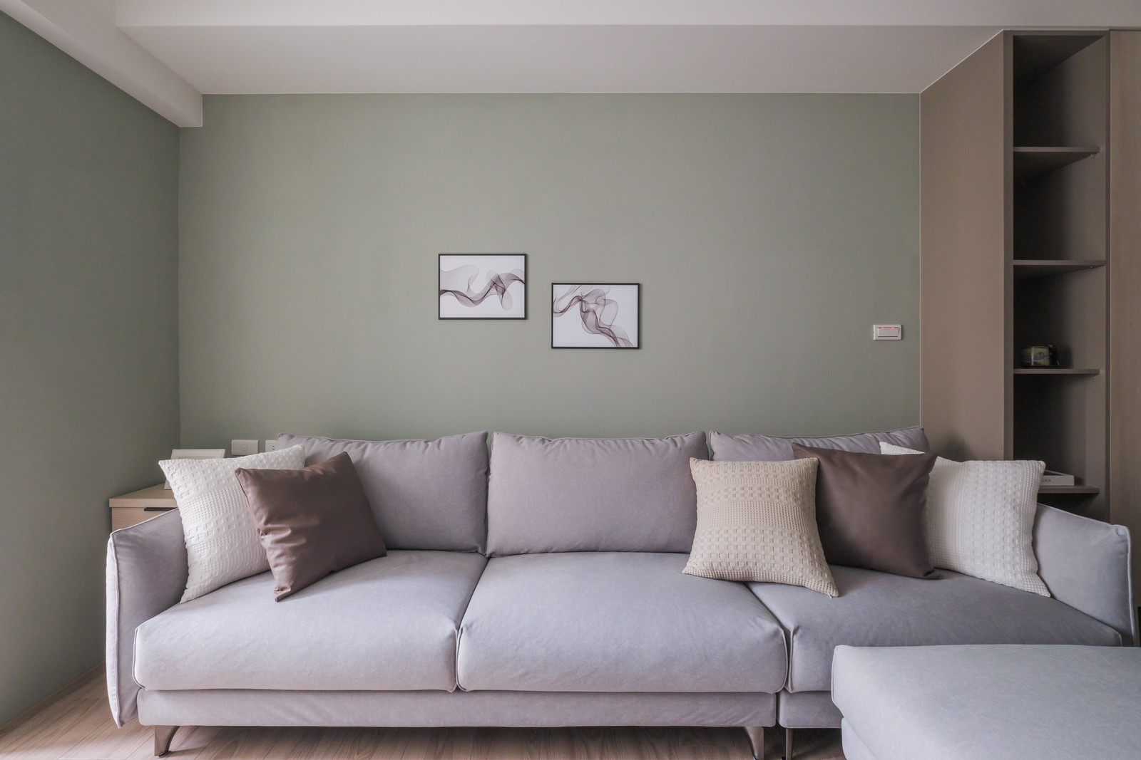 文山光序重生_客廳沙發背牆