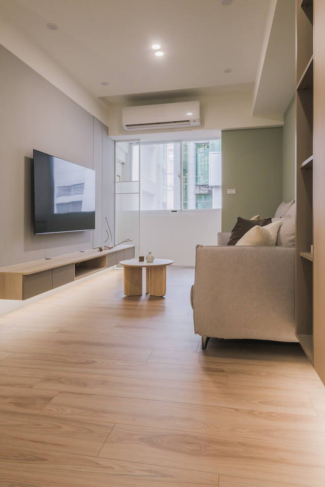 文山光序重生_客廳_由餐廳看向客廳與前陽台