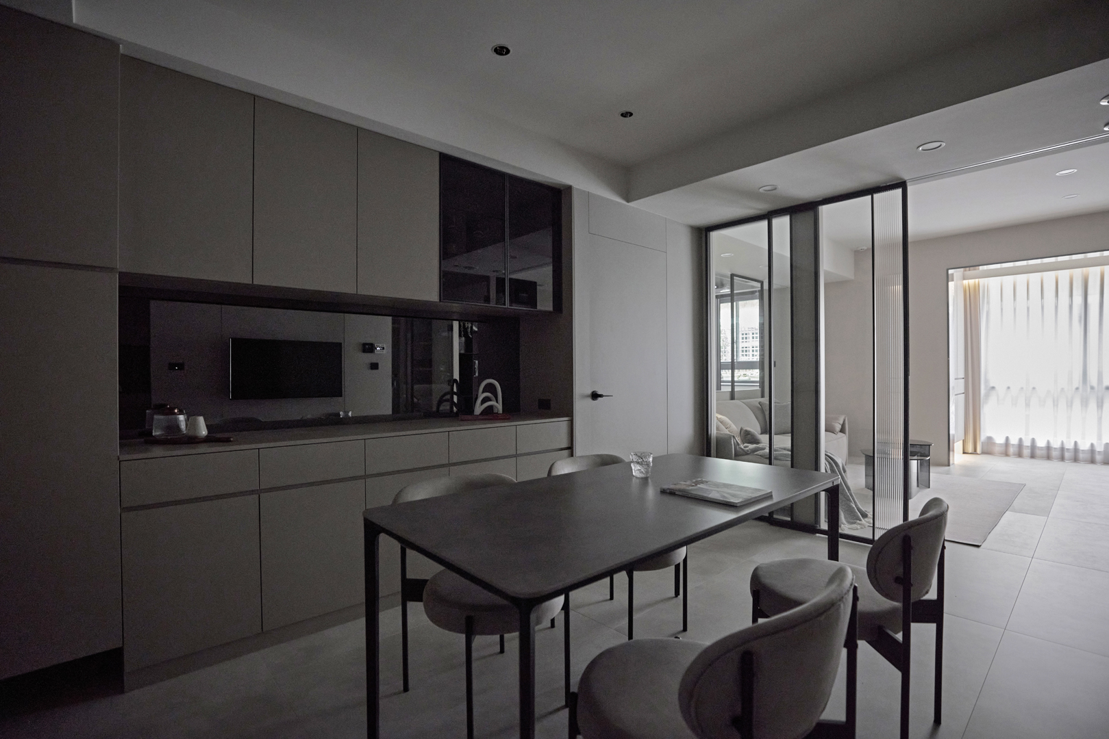 三重灰序日光_住宅氛圍