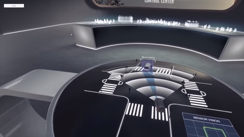 OiCar 透過VR頭盔以虛擬實境進行車輛道路測試與開發