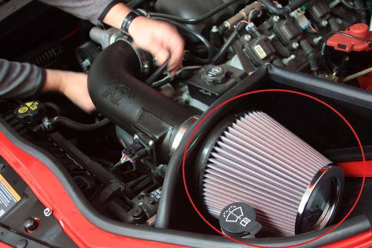 強化汽車高流量空氣濾芯，也是要定期清洗保養唷！俗稱:蘑菇頭