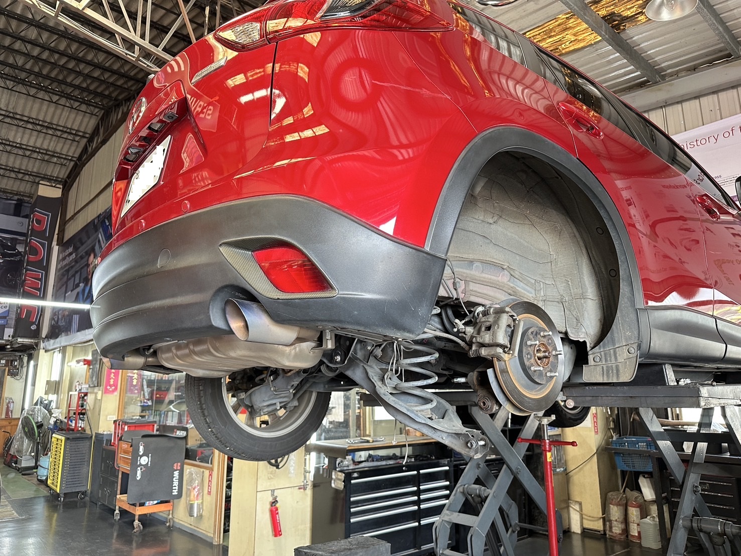 更換2014年Mazda CX-5的後差速器！我們給你專業解析與保養建議！