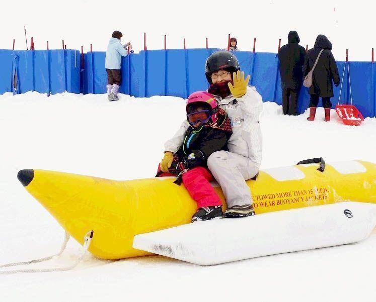 海外滑雪團,日本八幡平,香蕉船